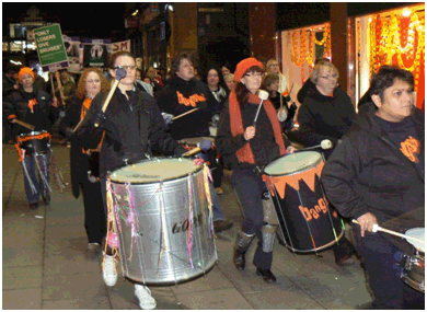 Bangshees, Community-based all-women drumming group