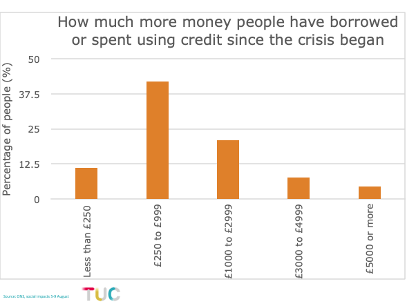 Borrowing since crisis began 