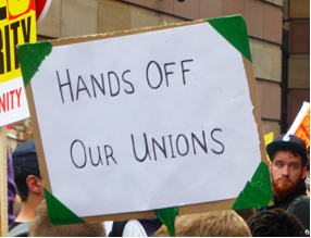 Hands off our unions
