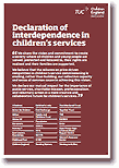 Declaration of Interdependence in Children’s Services 
