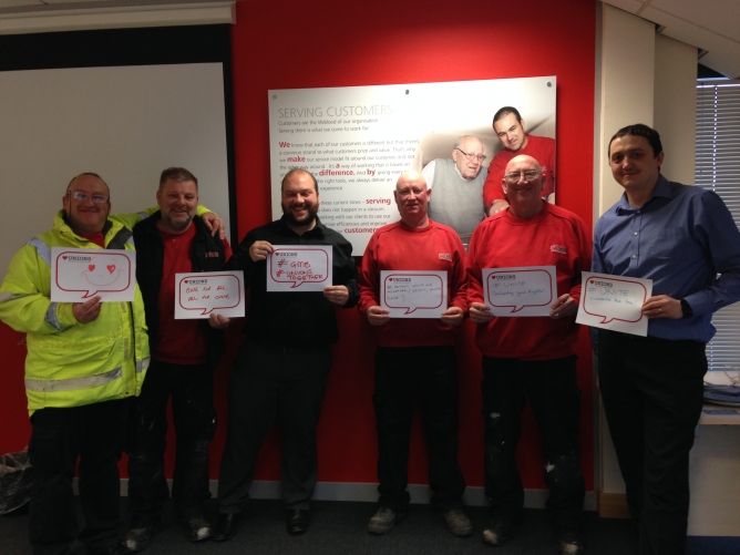GMB members at Mears