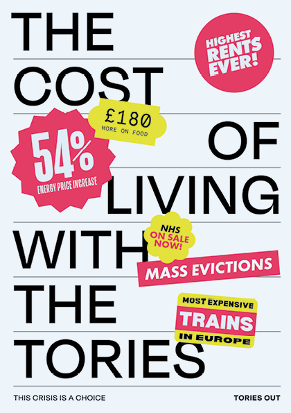 The Cost Of Living With The Tories - Mike Andrews