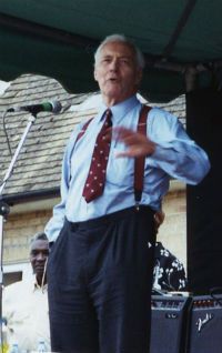 Tony Benn speaks for first time at Tolpuddle, July 2000 Tony Benn