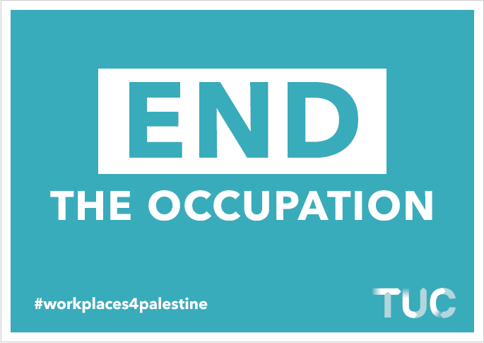 Placard: End occupation