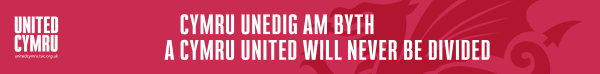 United Cymru banner