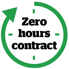 increase in zero-hours contracts