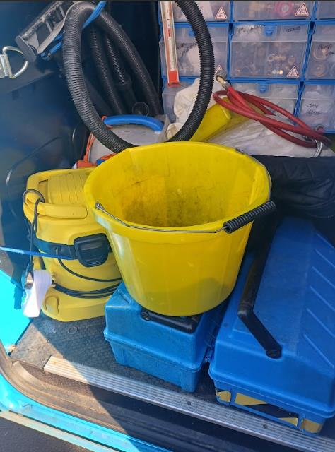 Yellow bucket