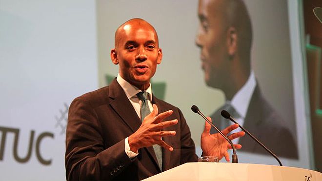 Chuka Umanna MP speaking at TUC Congress 2014