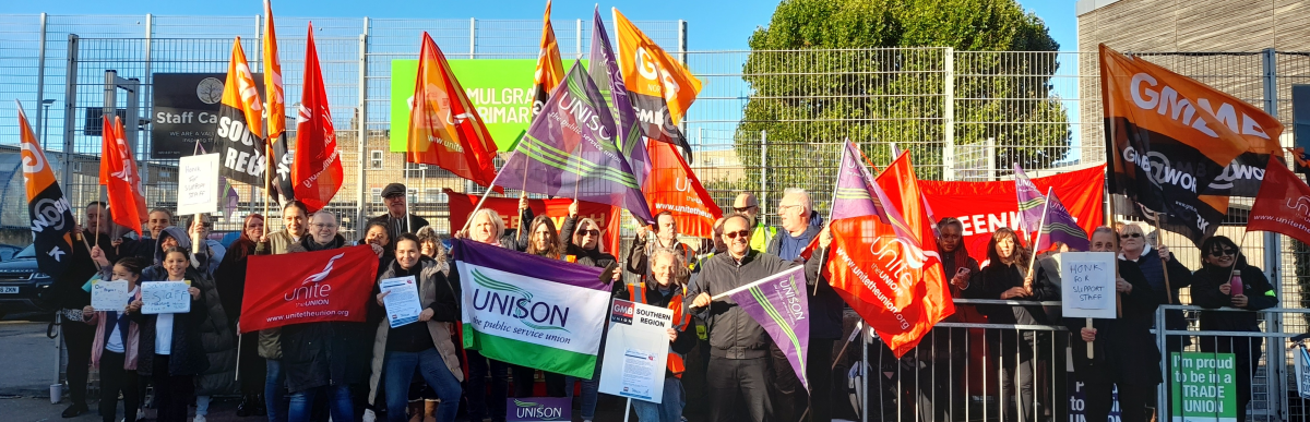 union banners