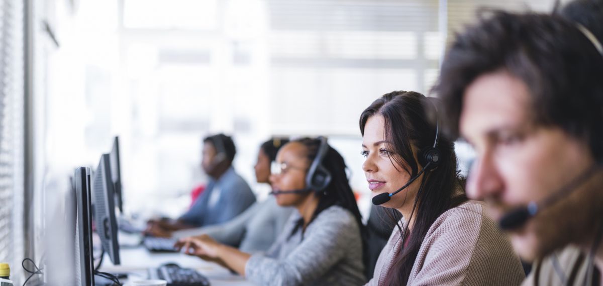 Call centre workers