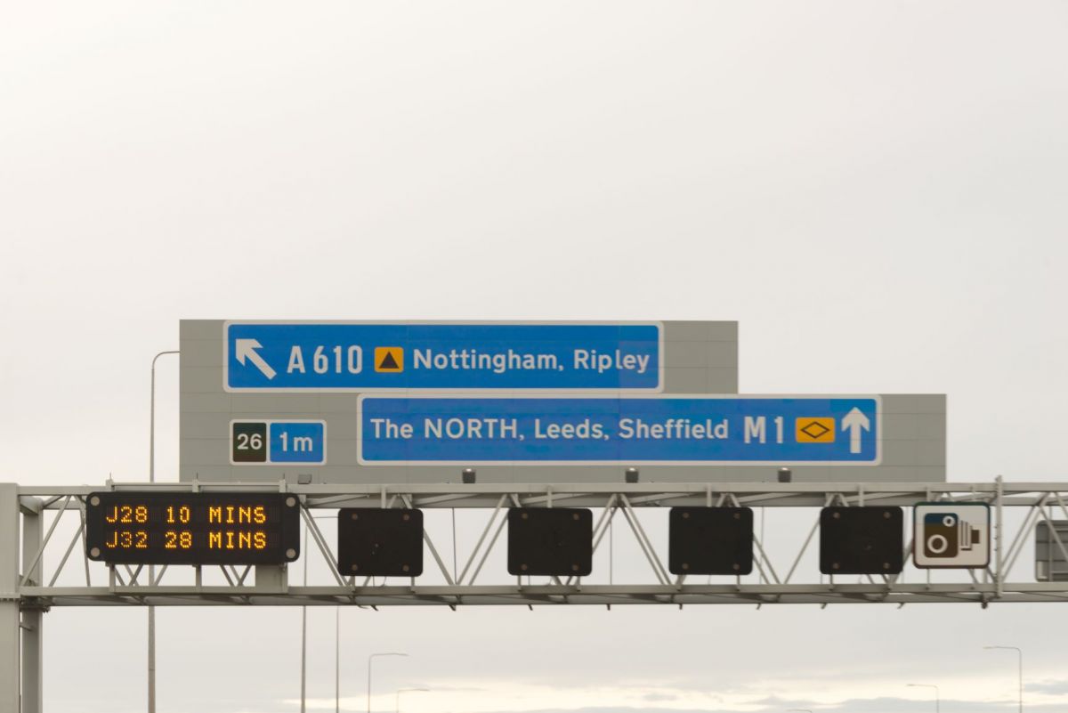 road sign
