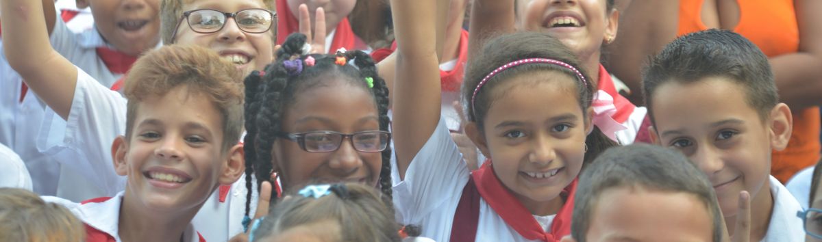 Cuban schoolchildren