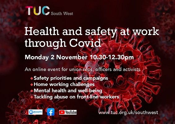 Health and safety at work through covid - South West