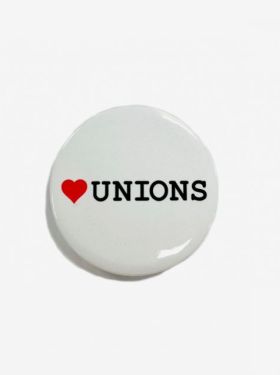 Round HeartUnions badge