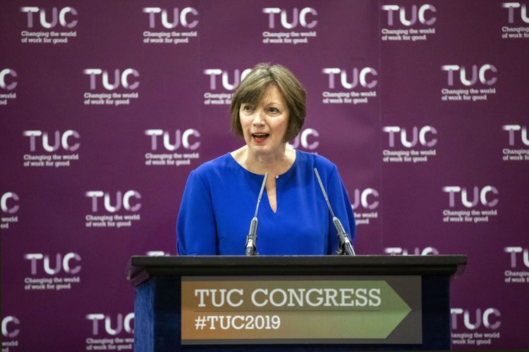 Frances O'Grady at Congress 2019