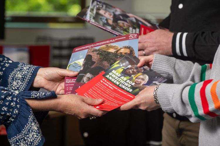 Welsh language leaflets