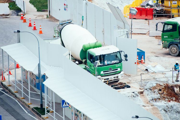 cement truck