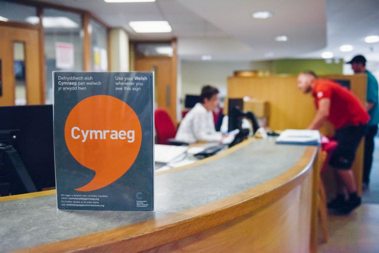 Cymraeg yn y gweithle - Welsh at work 