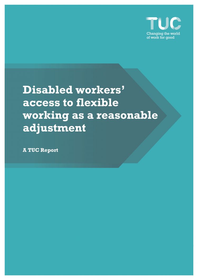 Disabled workers' access to flexible working 