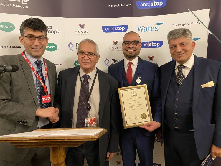 British Citizen Award (BCA) Medal