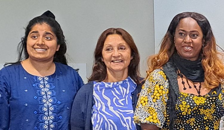 Iman Haq, Shirley Newbury, Princess Onyeanusi