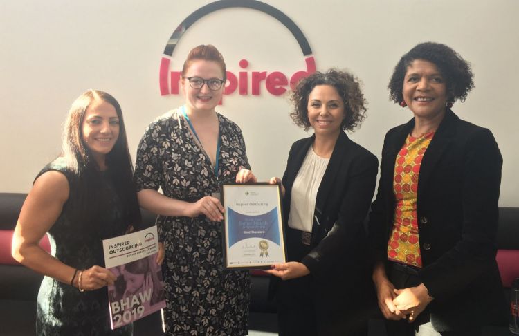 Newcastle call centre receiving award