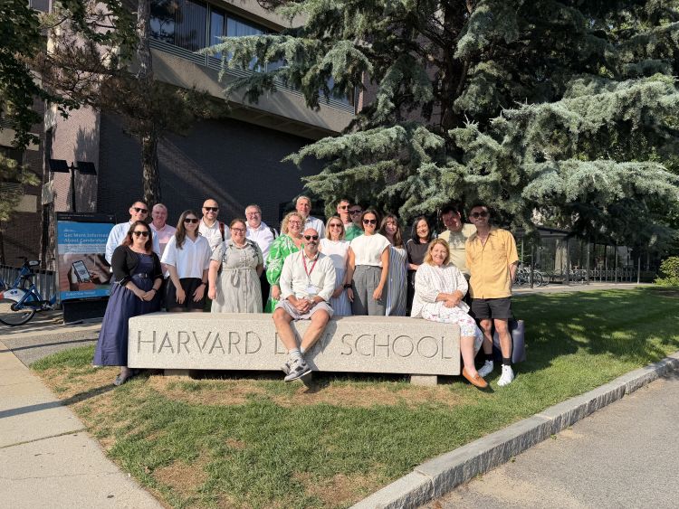 Picture of the TUC Leading Change Class of 2026 at Harvard Law School