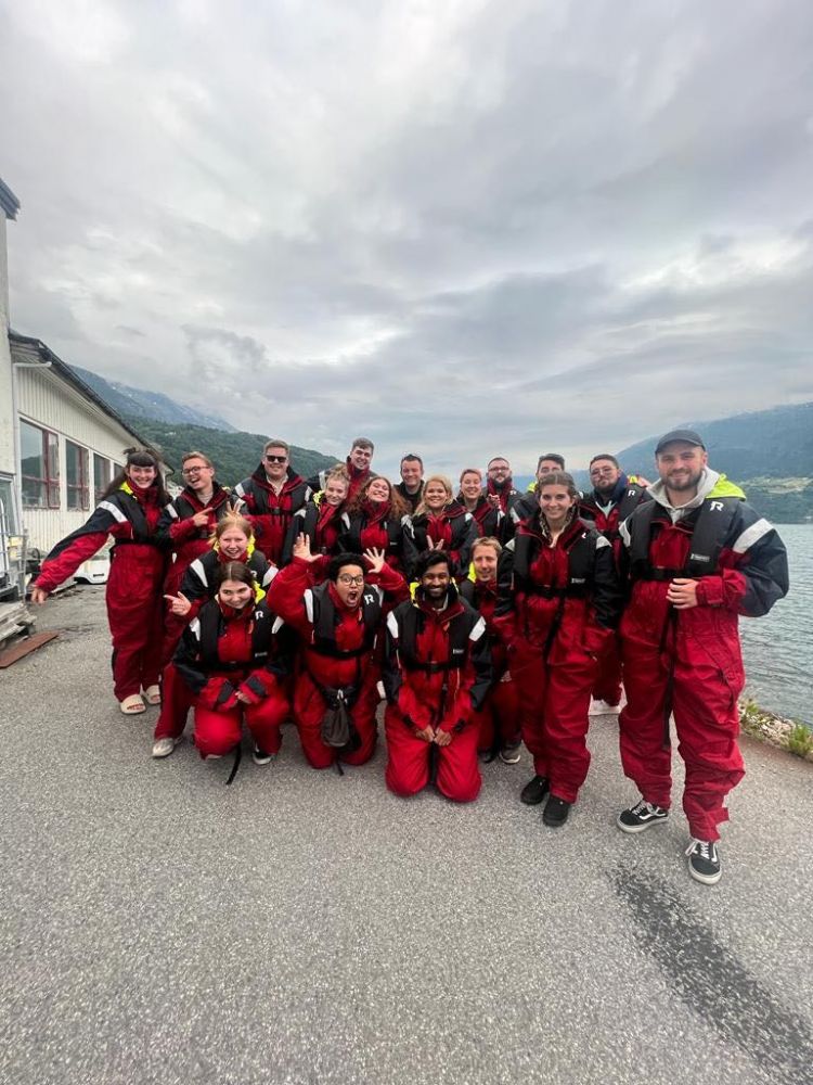 Young workers from Wales take on Norwegian Summer Patrol