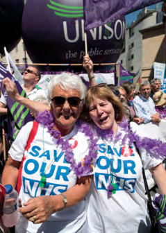 The TUC has supported unions in their campaigns against outsourcing in the NHS © Jess Hurd/reportdigital.co.uk
