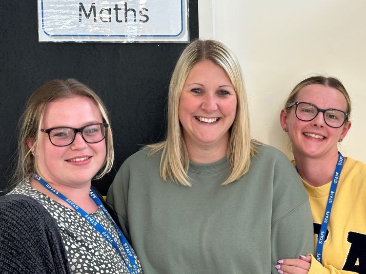 From left to right: Sophie Way, Leah Hopkinson, Iona Miller