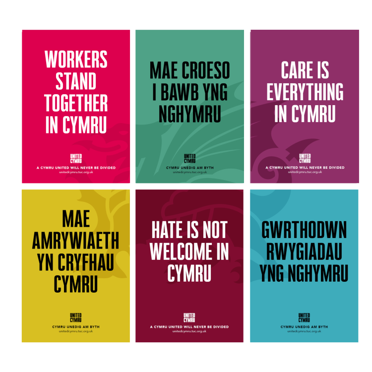 United Cymru posters 