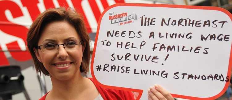 Beth Farhat is TUC Northern Regional Secretary