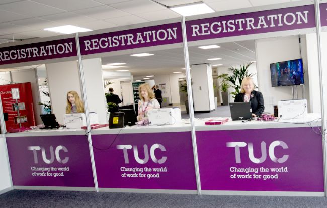 Registration desk