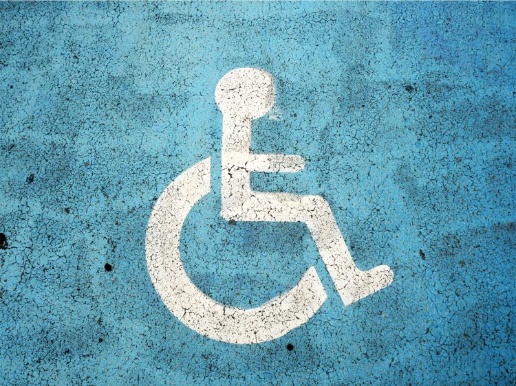 Disabled sign - Banner