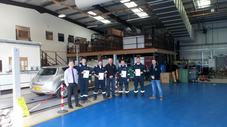 Unite supports Swansea Council to train staff in electric vehicle maintenance