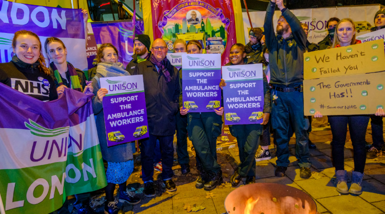 kate bell with unison members