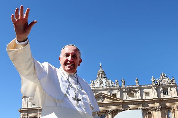 Pope Francis. Photo by Franco Origlia/Getty Images