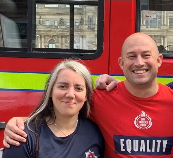 Amanda Mills and Matt Senior, TUC SW Reps of the Month for March 2024