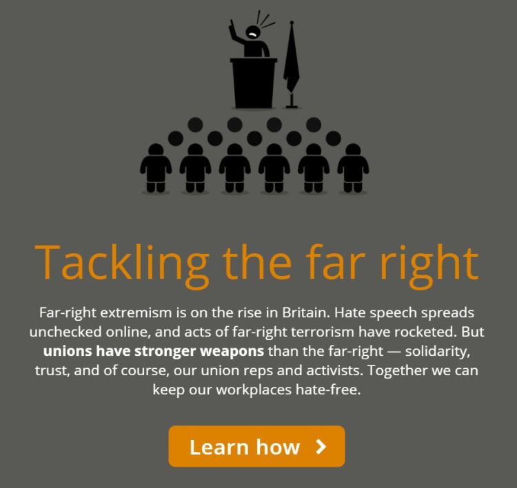 tackling the far right graphic