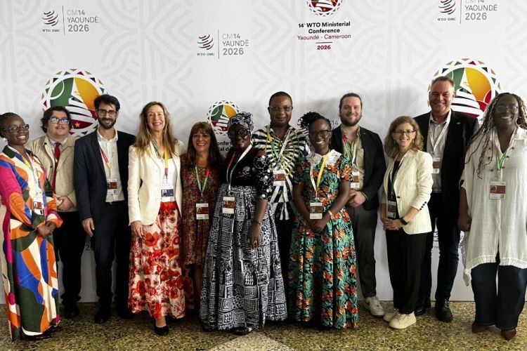 International Trade Union Confederation delegation to the WTO conference in Yaoundé, Cameroon 