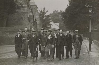 Jarrow marchers en route to London
