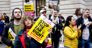 Far-right protest