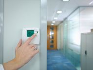 Aircon display screen