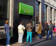 Job centre queue