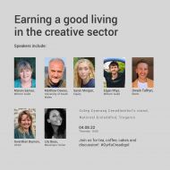 How can one sustain a good living in the creative sector?