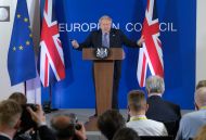 Boris Johnson at the European Commission