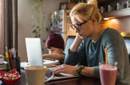 Homeworking mother
