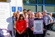 Dying to work signing