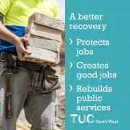 A better recovery includes protecting jobs, creating good jobs and rebuilding public services