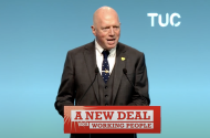 Matt Wrack at TUC Congress